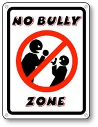 No Bully sign